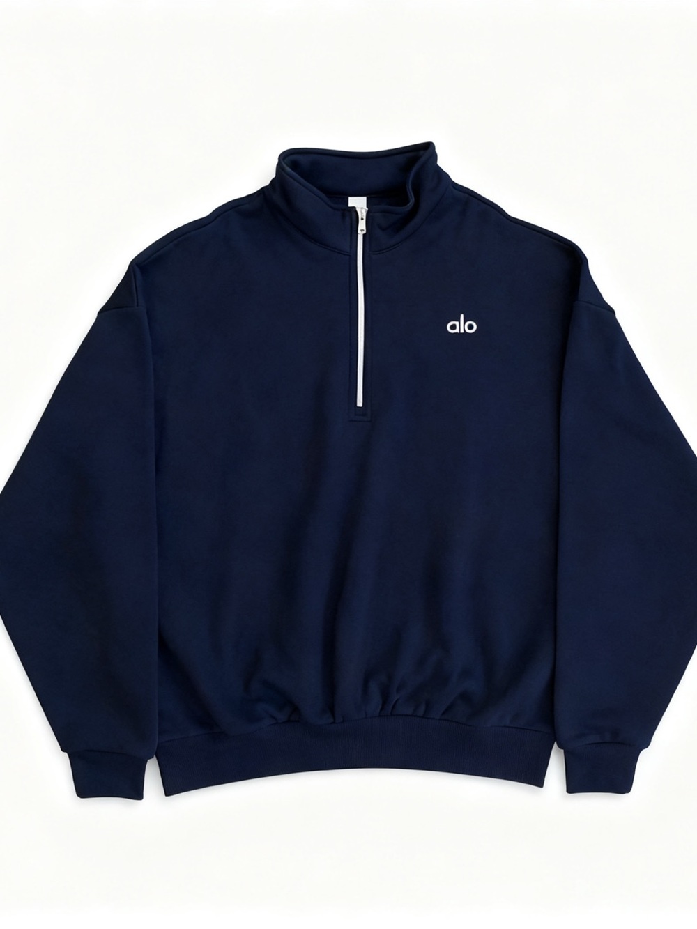 ALO Yoga Navy Blue Quarterzip